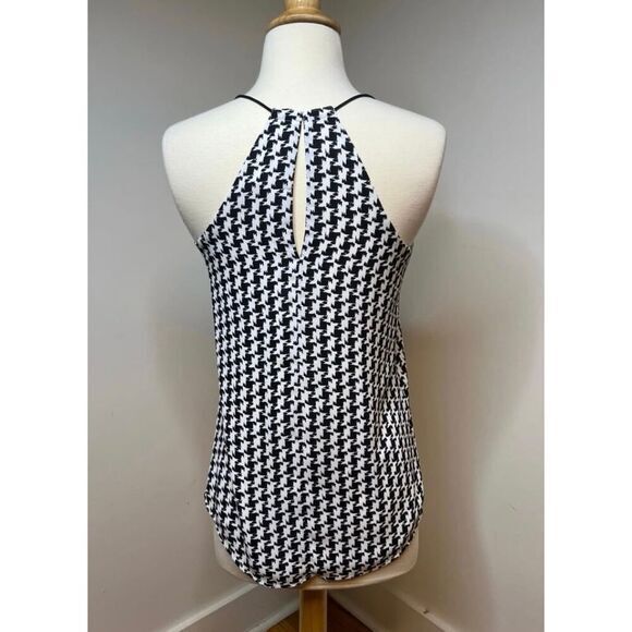 Express Houndstooth Spaghetti Strap‎ Tank Top - Picture 2 of 5
